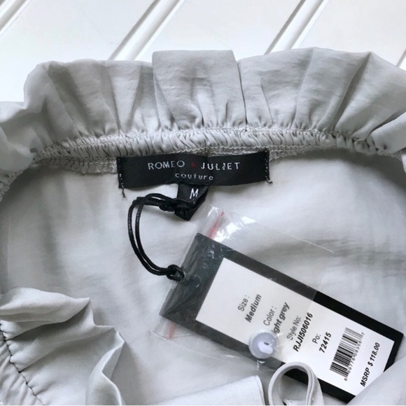 NWT •Romeo & Juliet Couture• ruffle top {E23} - Picture 6 of 6